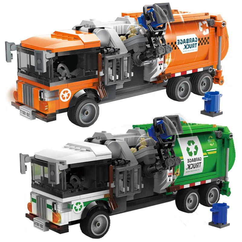 Model Kit Vespa - Geweldige Stad Sanitaire Voorzieningen Vuilniswagen Auto