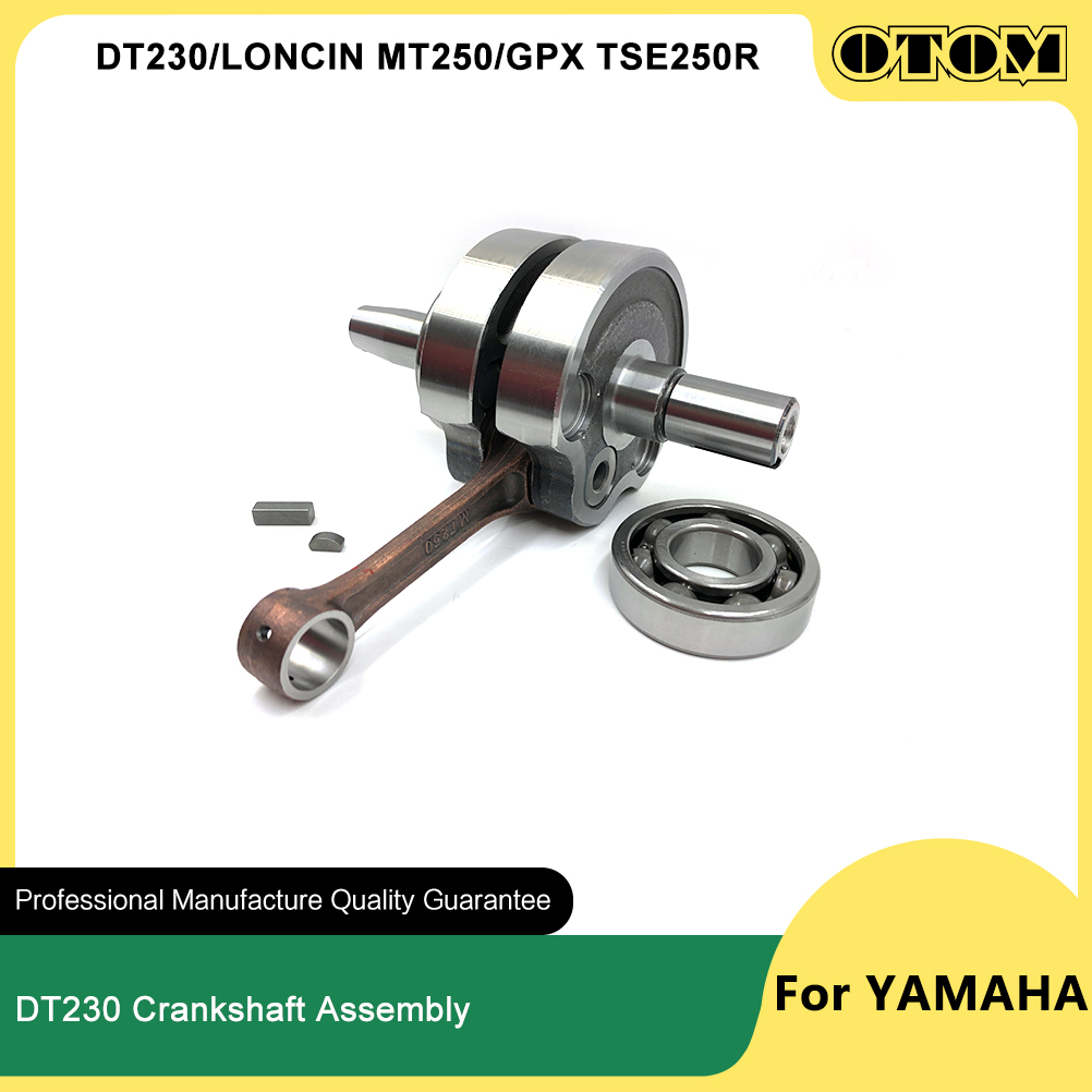 Model Kit Engine - OTOM DT230 MT250 Motorfiets Krukas Drijfstang
