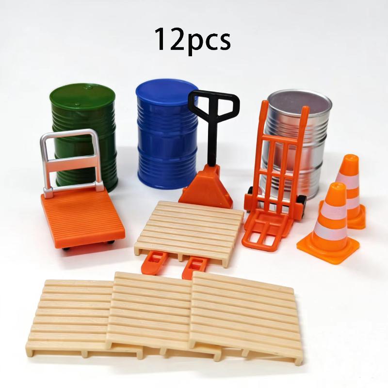 Model Kit Fantasy - Miniatuur Magazijn Scène Model Kit Eenvoudig