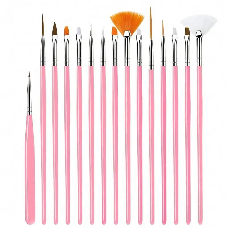 Paint Model Kit - Set van 15 fijne penseelsets voor