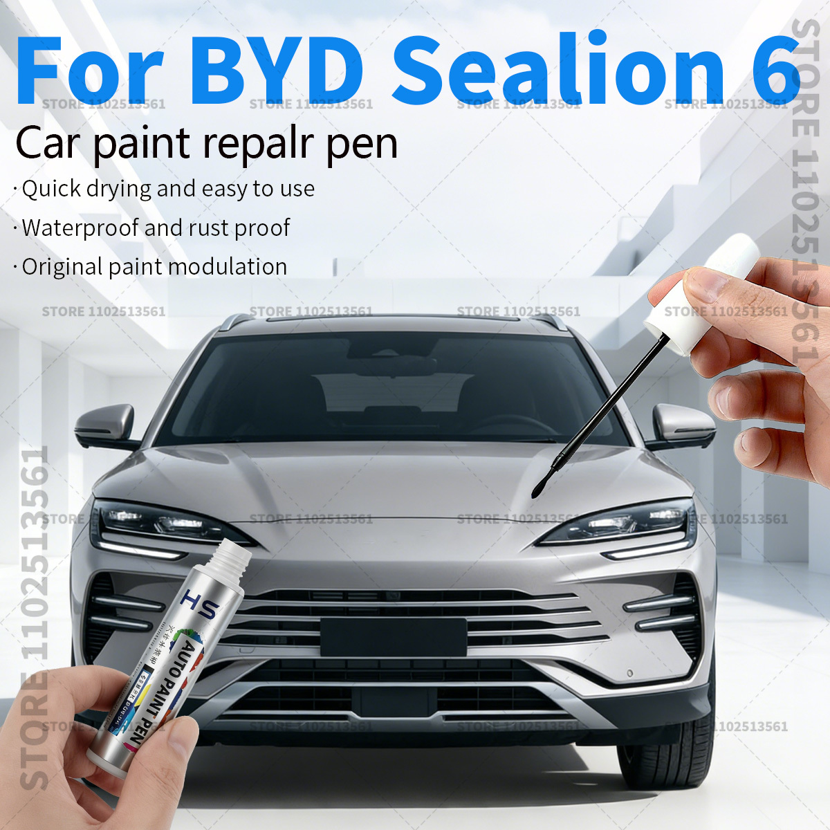 Paint Model Kit - Verfherstelpen, krasverwijderaar, doe-het-zelf auto-accessoires voor 2023-2025