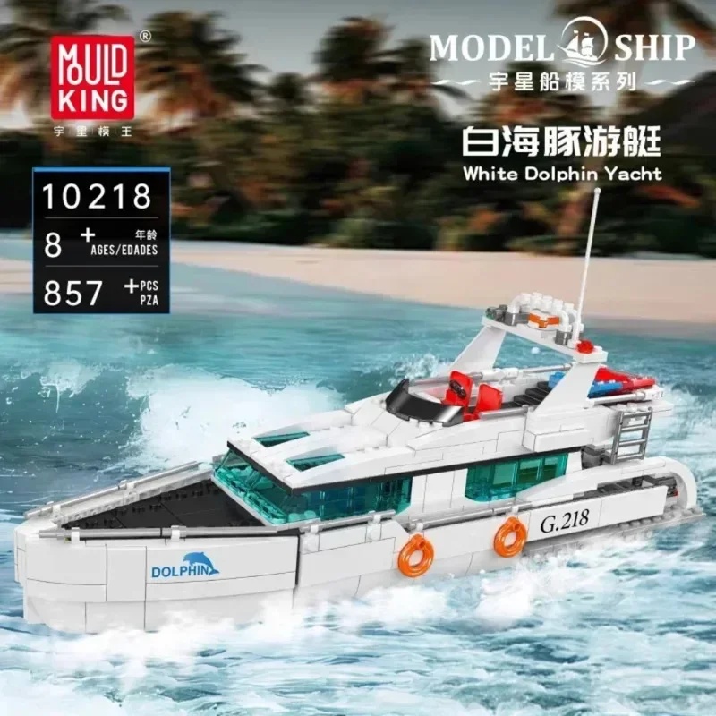Mould King 857-delige 10218 Wi - Model Kit Yacht recensie en prijs