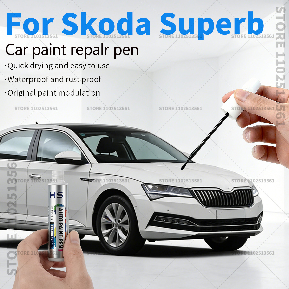 Autolakreparatiepen voor Skoda - Paint Model Kit recensie en prijs