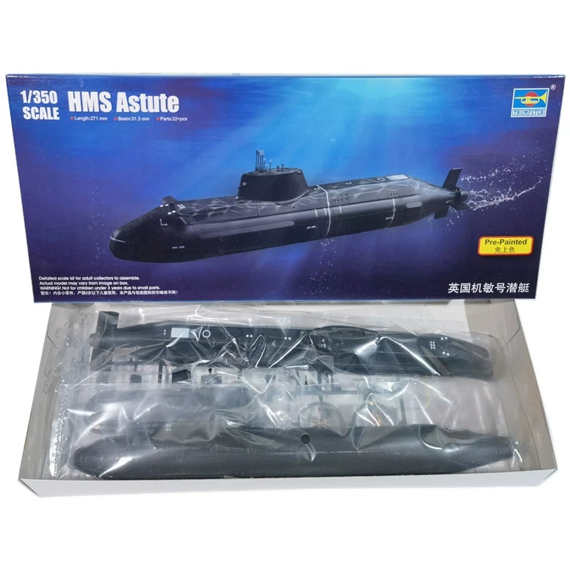 TRUMPETER 1/350 Schaal HMS Ast - Model Kit Yacht recensie en prijs