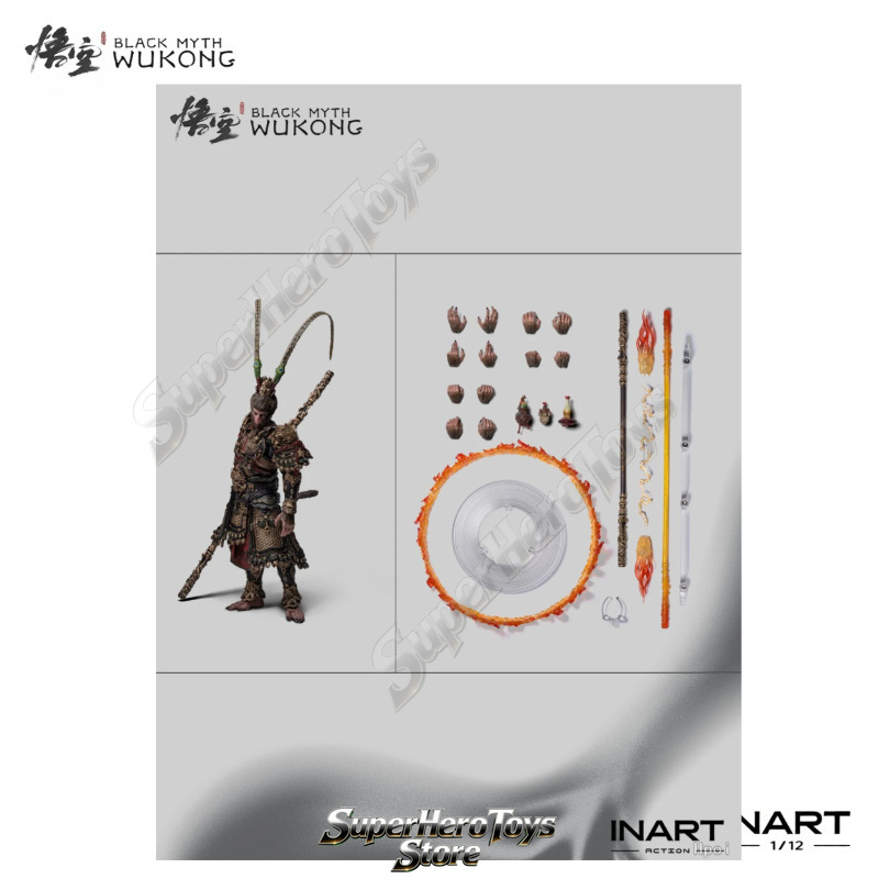 Pre-sale INART Action Black My - Model Kit Wukong recensie en prijs