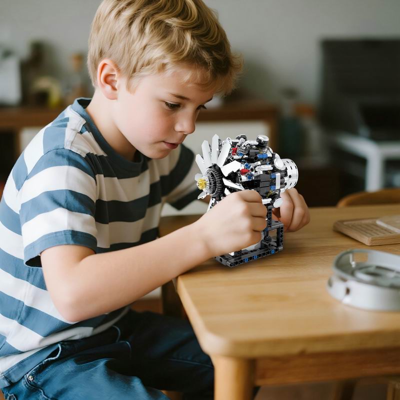 G8910 Luchtvaart V8 Motor 558- - Model Kit Engine recensie en prijs