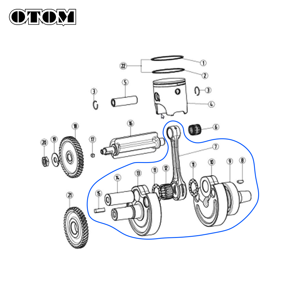 OTOM DT230 MT250 Motorfiets Kr - Model Kit Engine recensie en prijs