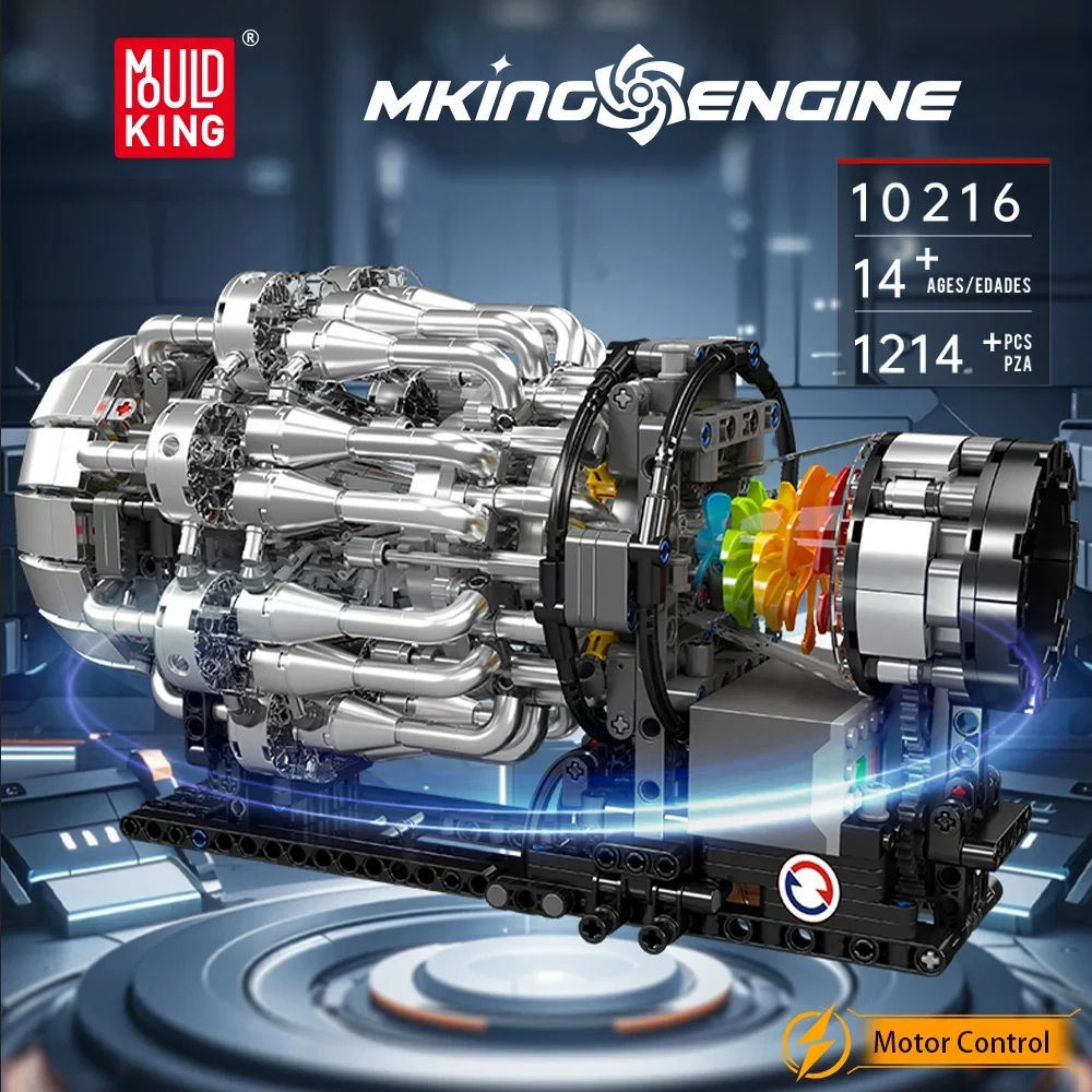 Mold King 10216 Turbojet Motor - Model Kit Engine recensie en prijs