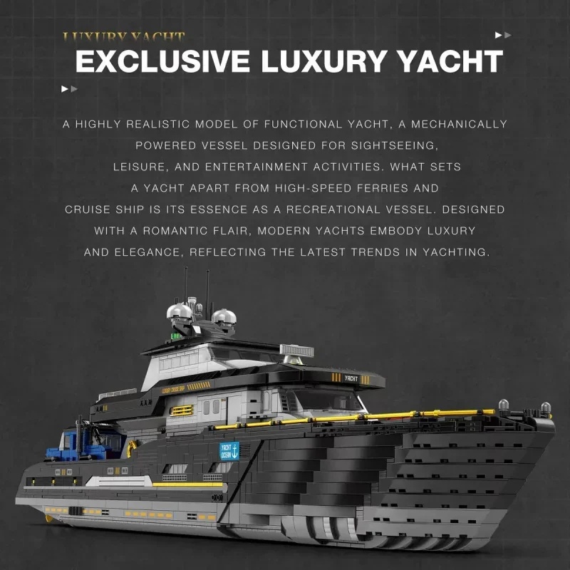 Reobrix 66103 Gigantische Luxe - Model Kit Yacht recensie en prijs
