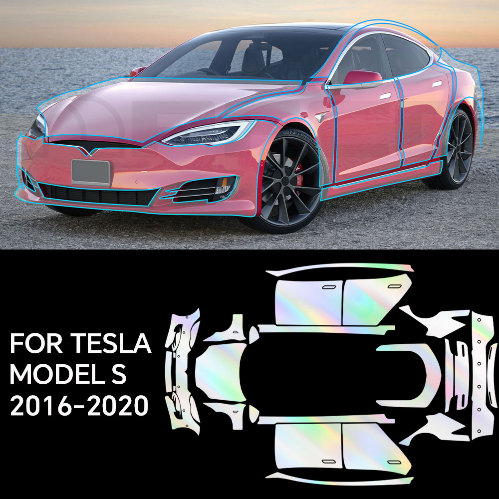 Voor Tesla Model S 2016-2020 T - Paint Model Kit recensie en prijs