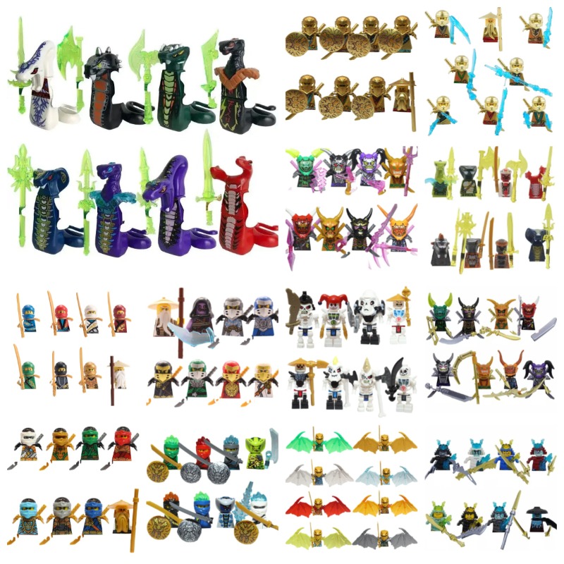 104-delige ninja bouwblokken p - Model Kit Fantasy recensie en prijs