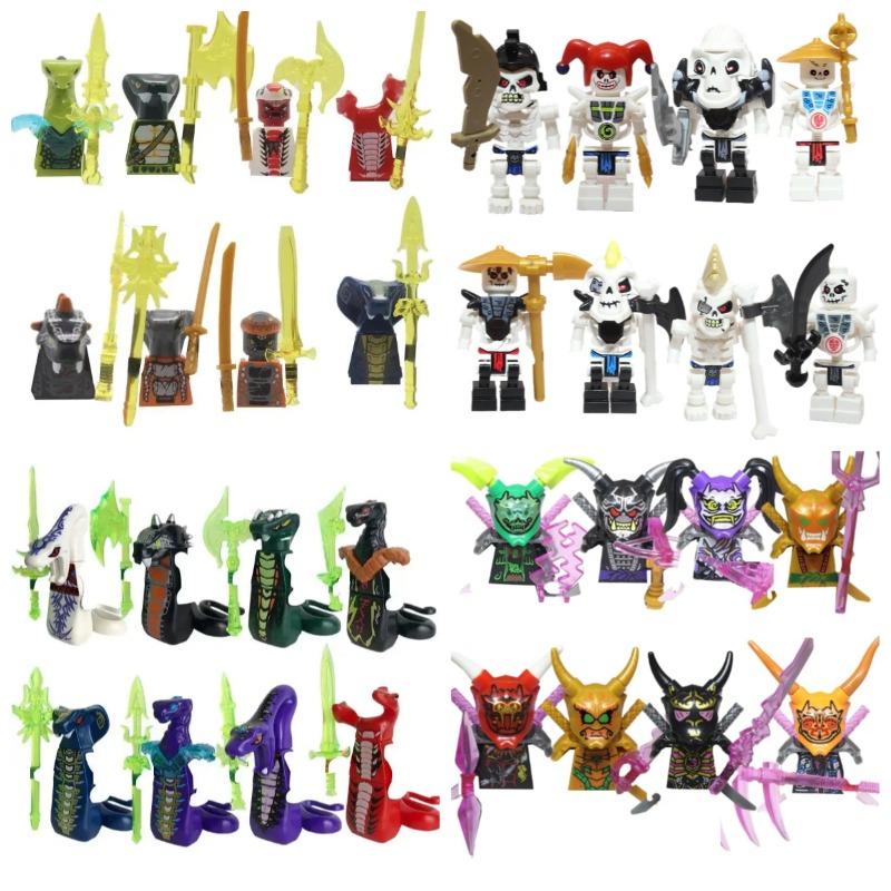 104-delige ninja bouwblokken p - Model Kit Fantasy recensie en prijs