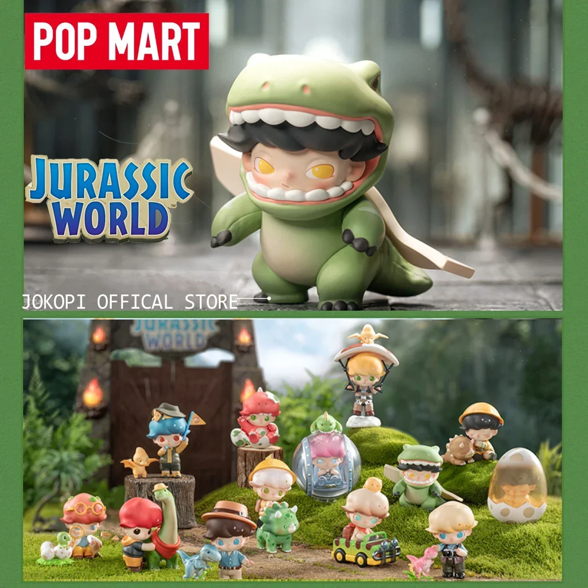 POP MART DIMOO Jurassic World  - Model Kit Anime Girl recensie en prijs