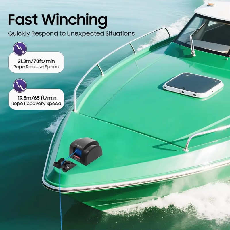 12V Elektrische Ankerlier AC 4 - Model Kit Yacht recensie en prijs